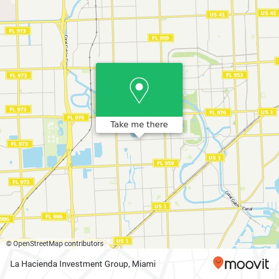 La Hacienda Investment Group map