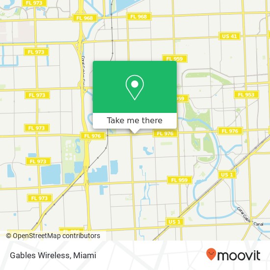 Gables Wireless map