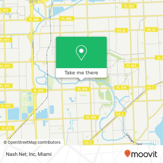 Mapa de Nash Net, Inc
