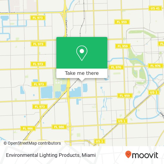 Mapa de Environmental Lighting Products