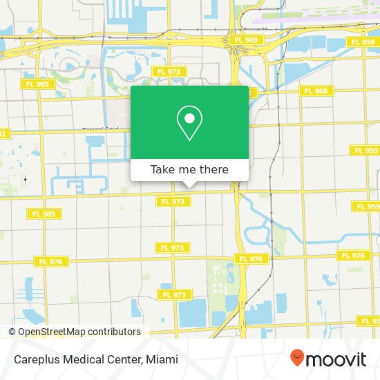 Mapa de Careplus Medical Center