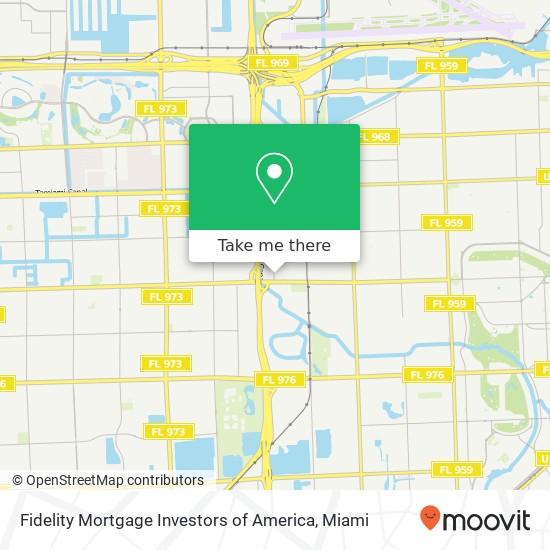 Fidelity Mortgage Investors of America map