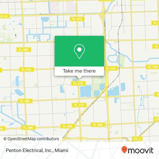 Mapa de Penton Electrical, Inc.