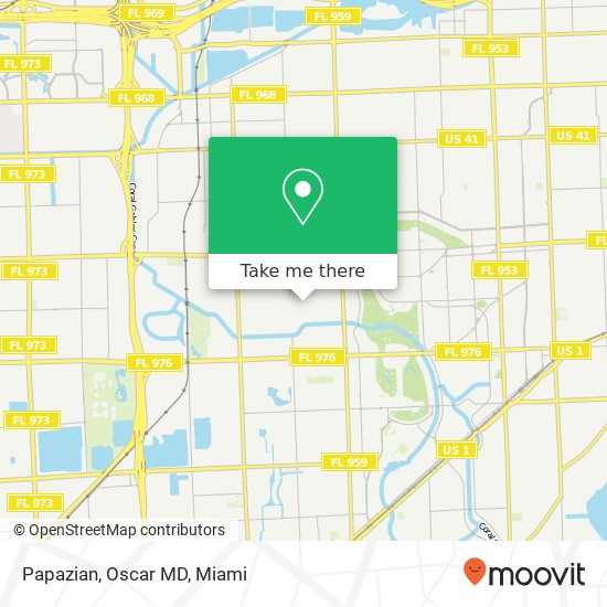 Papazian, Oscar MD map