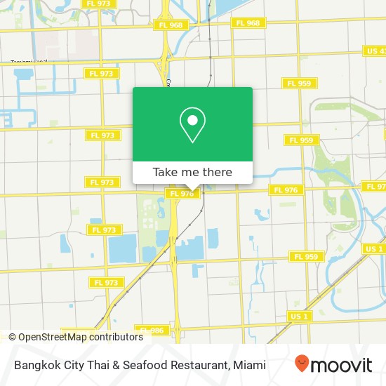 Mapa de Bangkok City Thai & Seafood Restaurant