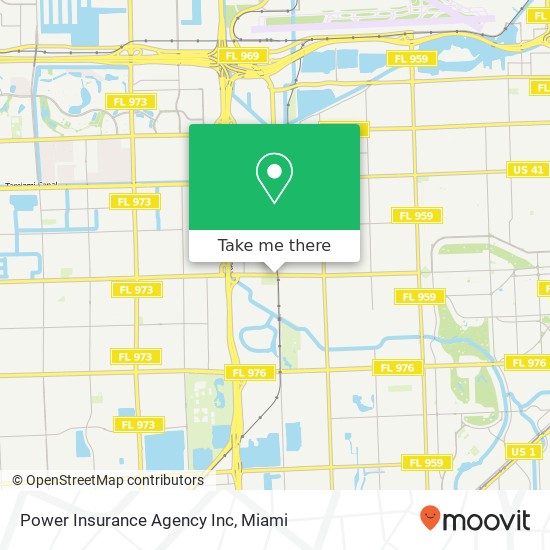 Power Insurance Agency Inc map