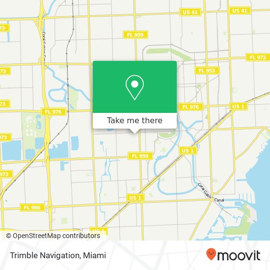 Trimble Navigation map