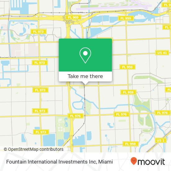 Fountain International Investments Inc map