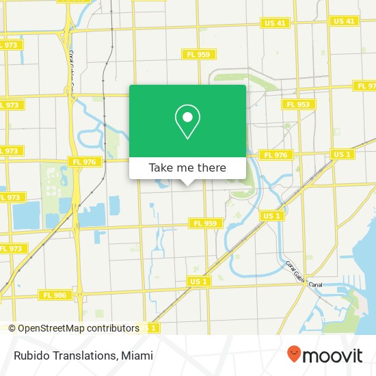 Rubido Translations map