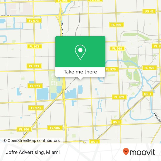 Mapa de Jofre Advertising