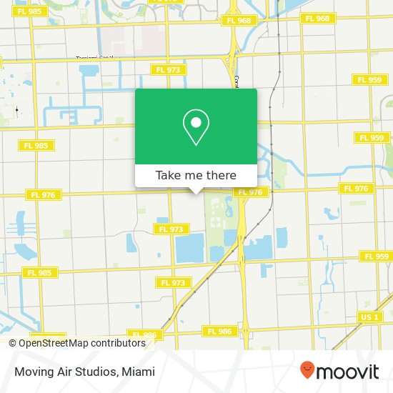 Moving Air Studios map