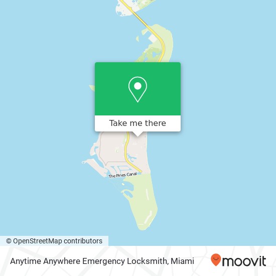 Anytime Anywhere Emergency Locksmith map