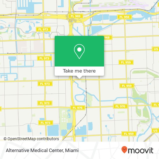 Alternative Medical Center map