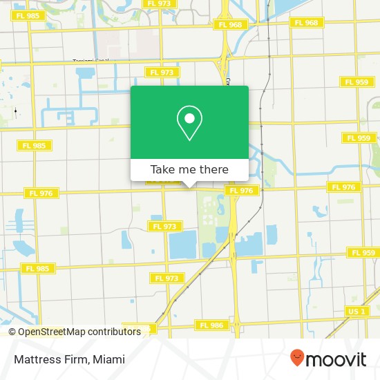 Mattress Firm map