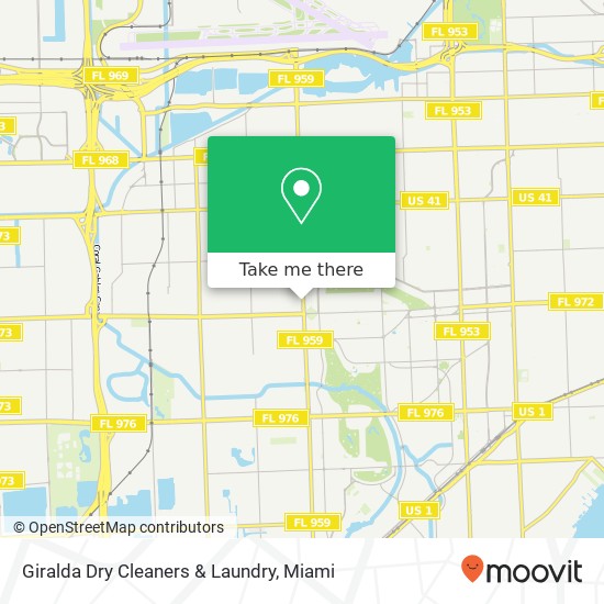 Mapa de Giralda Dry Cleaners & Laundry