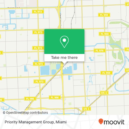 Priority Management Group map