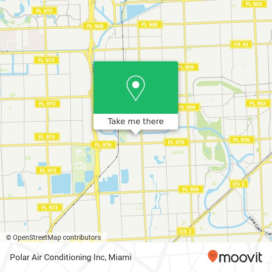 Polar Air Conditioning Inc map