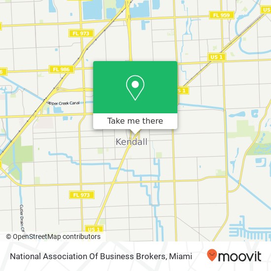 National Association Of Business Brokers map