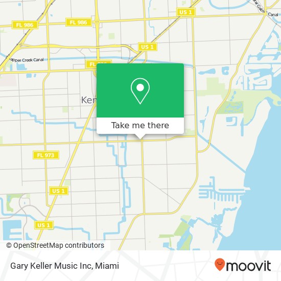 Gary Keller Music Inc map