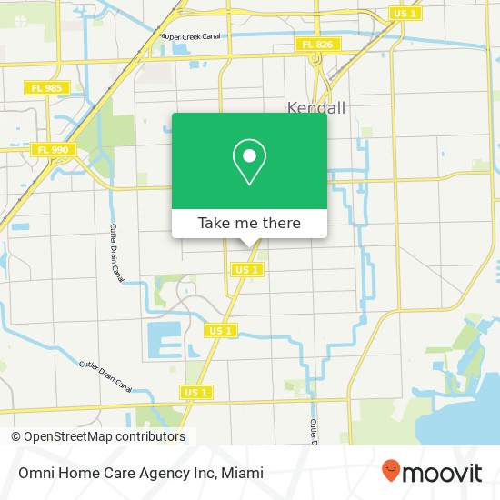 Mapa de Omni Home Care Agency Inc