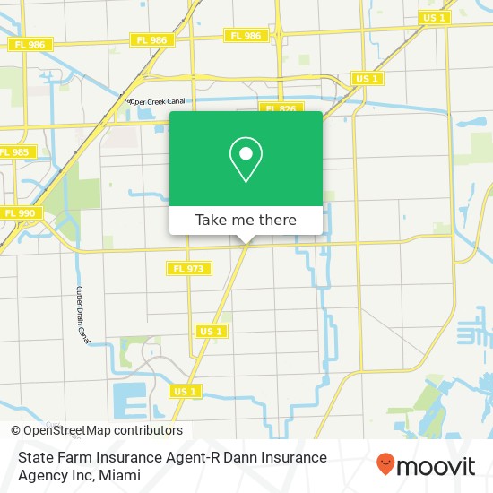 Mapa de State Farm Insurance Agent-R Dann Insurance Agency Inc