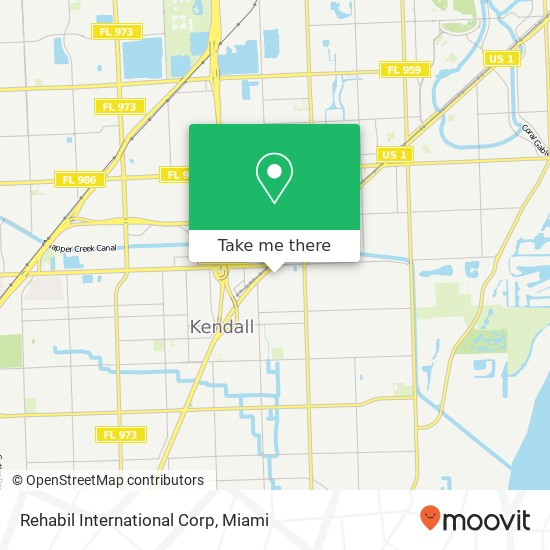 Rehabil International Corp map