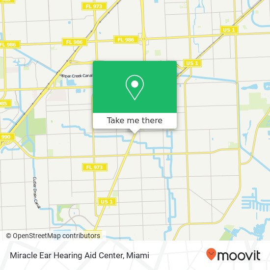 Mapa de Miracle Ear Hearing Aid Center