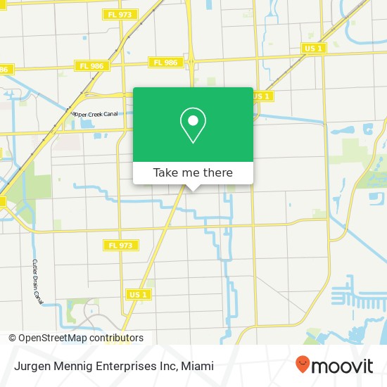 Jurgen Mennig Enterprises Inc map