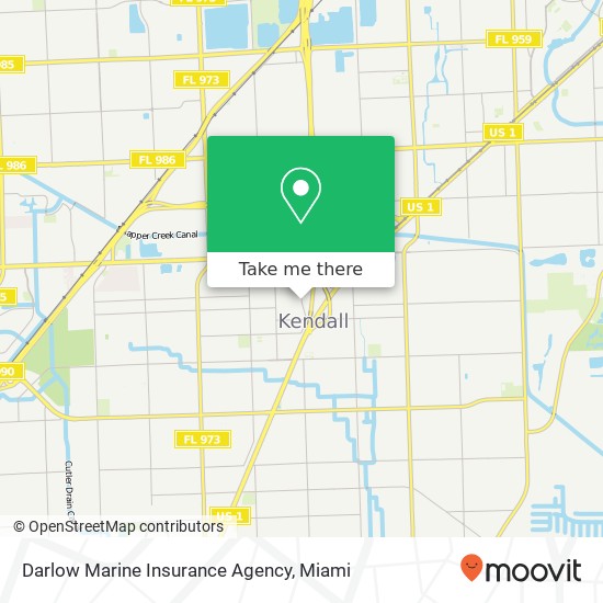 Darlow Marine Insurance Agency map