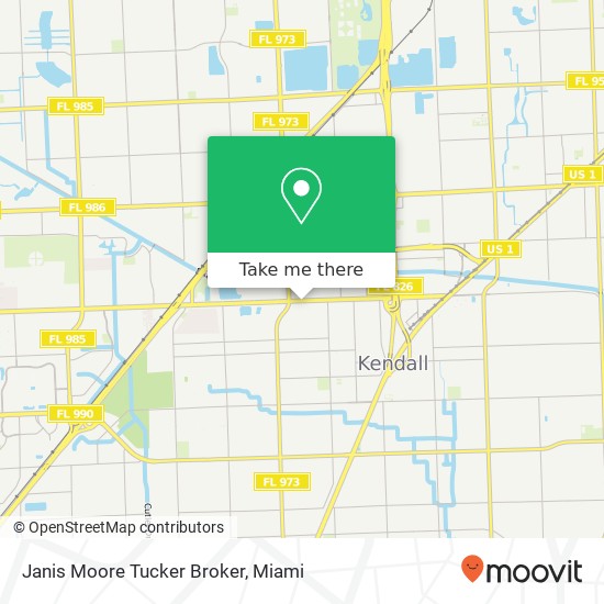 Janis Moore Tucker Broker map