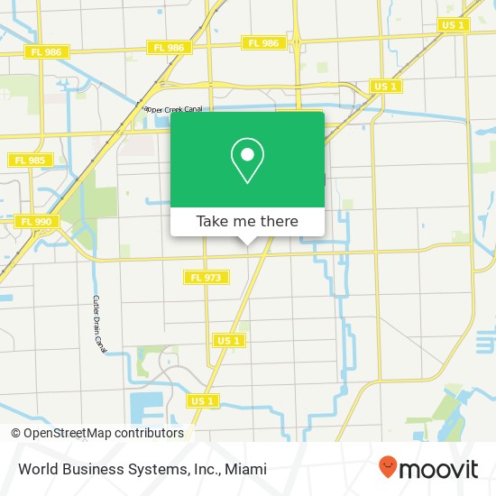 World Business Systems, Inc. map