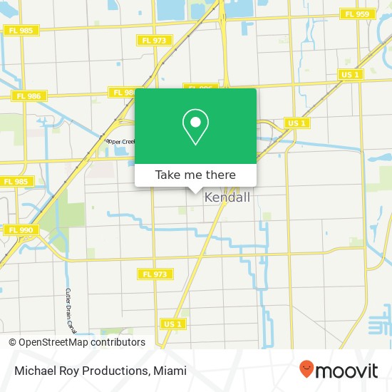 Michael Roy Productions map