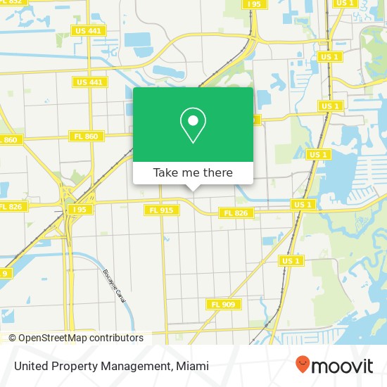 United Property Management map