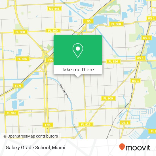 Galaxy Grade School map