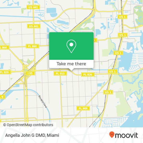 Angella John G DMD map