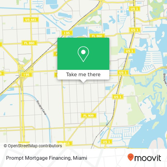 Prompt Mortgage Financing map