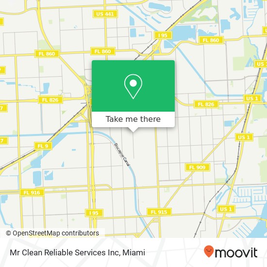 Mr Clean Reliable Services Inc map