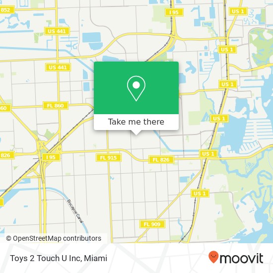 Toys 2 Touch U Inc map