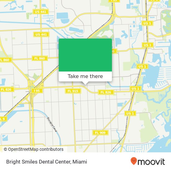 Mapa de Bright Smiles Dental Center