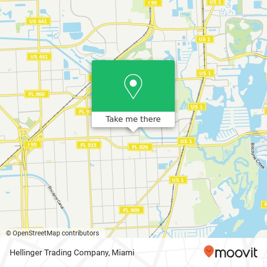 Hellinger Trading Company map