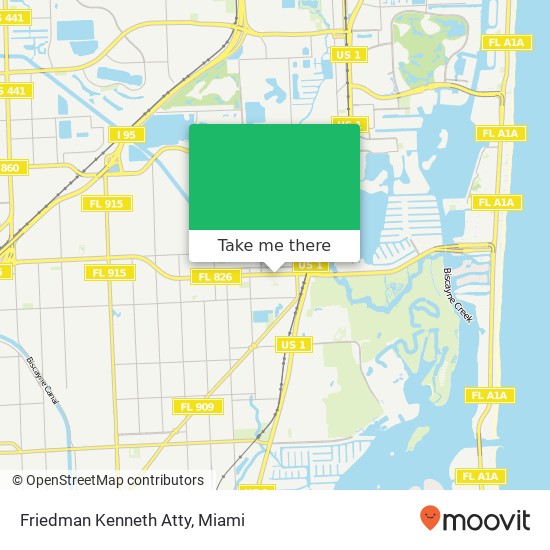 Friedman Kenneth Atty map