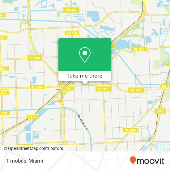 Mapa de T-mobile