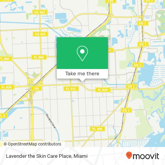 Lavender the Skin Care Place map
