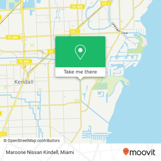 Maroone Nissan Kindell map