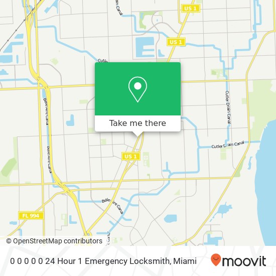 0 0 0 0 0 24 Hour 1 Emergency Locksmith map