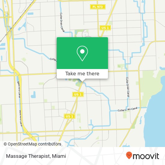 Massage Therapist map