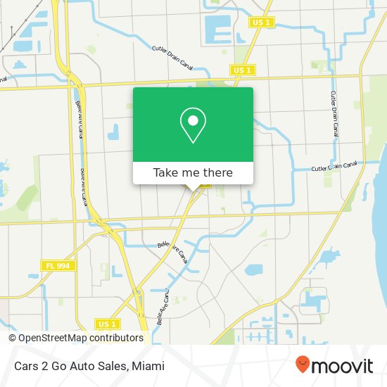 Mapa de Cars 2 Go Auto Sales