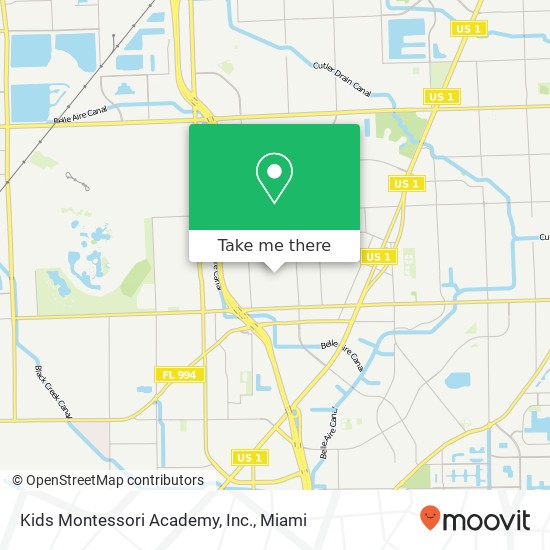 Kids Montessori Academy, Inc. map