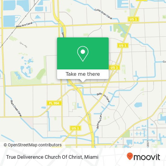 Mapa de True Deliverence Church Of Christ