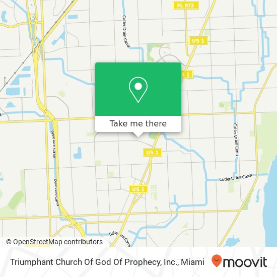 Mapa de Triumphant Church Of God Of Prophecy, Inc.